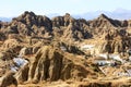 Living in the mountains, Andalusian Guadix, Spain Royalty Free Stock Photo