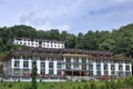 Living quaters at Ranka Monastery in Sikkim, India