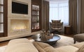 Living room avant-garde style
