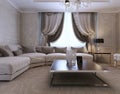 Living room classic style