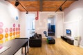 Living room in contemporary design