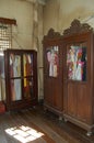 Living room dress cabinet at Crisologo Museum in Vigan City, Ilocos Sur, Philippines