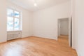 Living room / empty flat , fresh renovated Royalty Free Stock Photo