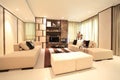 Living room in Luxury Condo in Kuala Lumpur Royalty Free Stock Photo