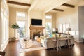 Living Room in New Luxury Home