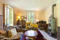 Living room of a rustic home