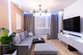 Small apartment design living room Royalty Free Stock Photo