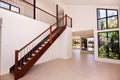 Living Room With Staircase