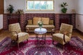 Living Room of Villa Winternitz designed by Adolf Loos