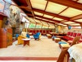 Scottsdale, Arizona, USA- September 20, 2022: Interior View of Taliesin West, winter home and school of famed architect Frank Lloy Royalty Free Stock Photo
