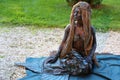 Living statue - mermaid
