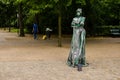 Living statue in a park, Berlin Royalty Free Stock Photo