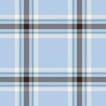 Livingroom seamless pattern check, patterned vector textile background. Spring plaid texture tartan fabric in light and linen Royalty Free Stock Photo