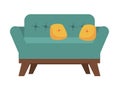 livingroom sofa furniture Royalty Free Stock Photo