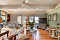 Livingroom with waterfront view