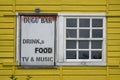 Livingston, Caribbean, Guatemala: sign with funny plural - Drink,s