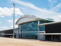 LIVINGSTON, ZAMBIA - NOVEMBER 24, 2018. Harry Mwanga Nkumbula International Airport in Livingstone, Zambia, Africa