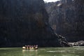 LIVINGSTONE - OCTOBER 01 2013: Extreme rafting group gets ready