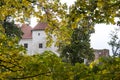 Livonia Order Castle was built in the middle of the 15th century. Bauska Latvia in autumn