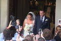 Livorno, Marriage Giorgio Chiellini and Carolina Bonistalli Royalty Free Stock Photo