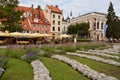 Livu Laukums square in Riga, capital town in Latvia