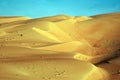 Liwa Sand Dunes Royalty Free Stock Photo