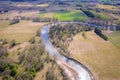 Liwiec River in Poland Royalty Free Stock Photo