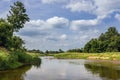 Liwiec river in Poland Royalty Free Stock Photo