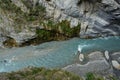 Liwu river surrounded by a steep Taroko canyon