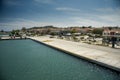 Lixouri Habour from the ferry Argostoli