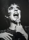 Liza Minelli, daughter of Judy Garland during a Melbourne performance.