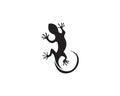 Lizard animals logo and symbols vector template