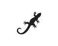 Lizard logos template symbols vectors Royalty Free Stock Photo