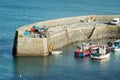 Coverack Harbour, The Lizard, Cornwall, England, UK