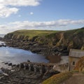 Lizard point Old Lifeboat Station Royalty Free Stock Photo