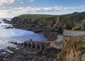 Lizard point Old Lifeboat Station Royalty Free Stock Photo