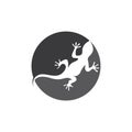 Lizard vector icon logo and symbols template - Vector.