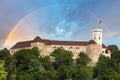 Ljubljana castle, slovenia, europe Royalty Free Stock Photo