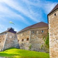 Ljubljana castle, Slovenia, Europe. Royalty Free Stock Photo