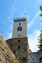 Ljubljana castle tower - Ljubljanski grad, Slovenia, Europe Royalty Free Stock Photo
