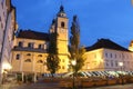 Ljubljana Cathedral at night