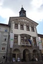 Ljubljana city center image town hall