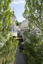 The three bridges in Ljubljana Royalty Free Stock Photo