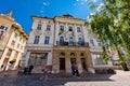 Preseren Square, the central square in Ljubljana, Slovenia