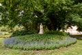 A view shows Primoz Trubar (1508-1586) statue