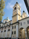 St. Nicholas` Cathedral in Ljubljana, Slovenia.