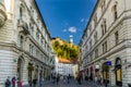 Ljubljana streets Royalty Free Stock Photo