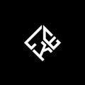 LKE letter logo design on black background. LKE creative initials letter logo concept. LKE letter design Royalty Free Stock Photo