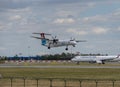 Approach LKPR runway 24 ATR Luxair