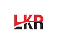 LKR Letter Initial Logo Design